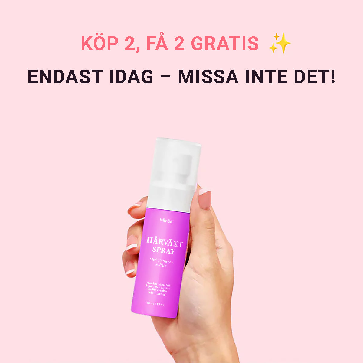 Miréa Hårväxtspray